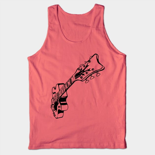 Guitar Tank Top by Mariteas